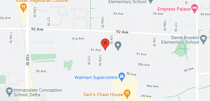 map of 12370 91 AVENUE
